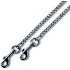 Цепочка Victorinox никелированная 40см с двумя карабинами в блистере