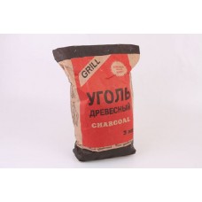 Уголь древесный 3 кг