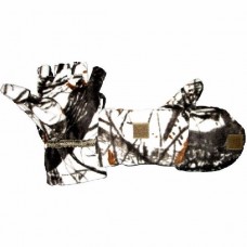 Варежки-перчатки ХСН белый лес