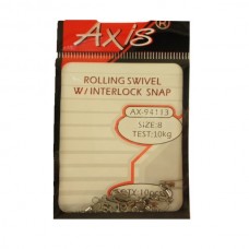 Вертлюг Axis Interlock 10кг №8 10шт