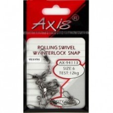 Вертлюг Axis Interlock 12кг №6 10шт