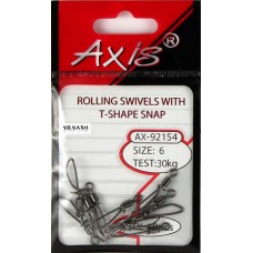 Вертлюг Axis T-тип 9кг №12 10шт