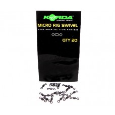 Вертлюг Korda Mikro rig swivel 20шт