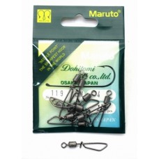 Вертлюг Maruto 119 BN №1 3шт с застежкой