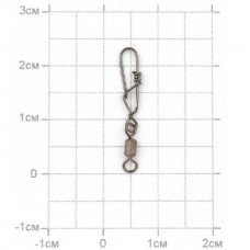 Вертлюг Maruto 2033 BN №1 3шт с застежкой