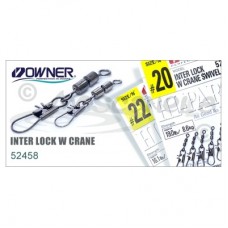 Вертлюг Owner с застежкой двойной 52458-16