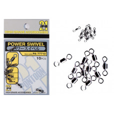 Вертлюг Pontoon21 Power swivel силовой черный №8 уп 10шт