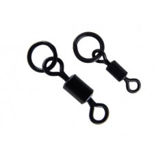 Вертлюг с быстросъёмом Gardner Covert flexi-ring swivels anti glare №12