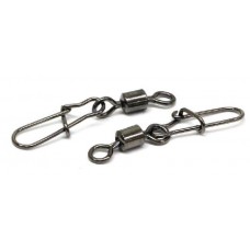 Вертлюг с застежкой Hitfish Econom series rolling swivel nicesnap 14кг уп.6шт