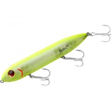 Воблер Heddon super spook chartreuse silver insert