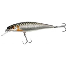 Воблер Jackall Minnow 80 hI silver & black