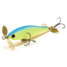 Воблер Lucky Craft B-Straight 65 S 5570 mat blue back chart