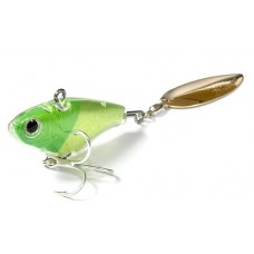 Воблер Lucky Craft ESG Shell spin 0130 laser green head char