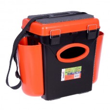 Ящик зимний Helios Fish box 10л оранжевый