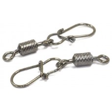 Застежка Hitfish X-Patten rolling swivel wifh round snap с вертлюгом №6 7шт