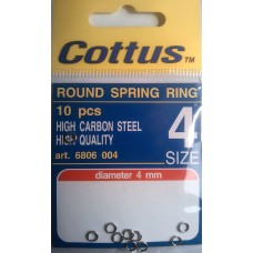 Заводное кольцо Cottus 4мм 10шт
