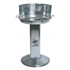 Жаровня Пикничок Premium круглая стационарная