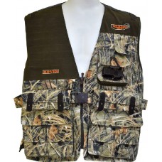 Жилет ХСН Охотника 20 патрон с рюкзаком утепленный осока