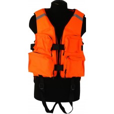 Жилет охотника ХСН спасательный 2 оранжевый р.46-54